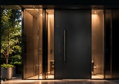 Steel doors